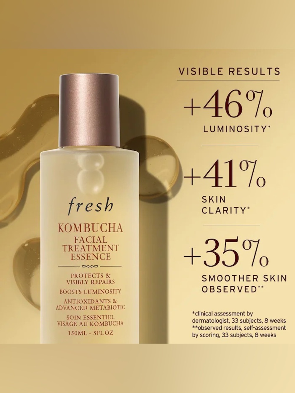 fresh Kombucha Antioxidant Facial Treatment Essence 20ml